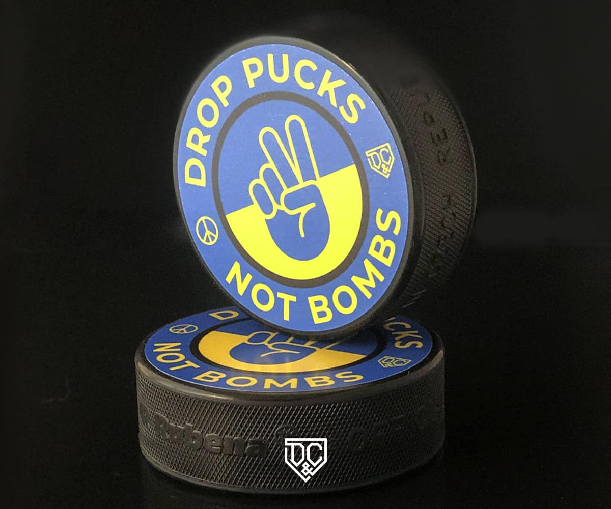 Drop Pucks Not Bombs.